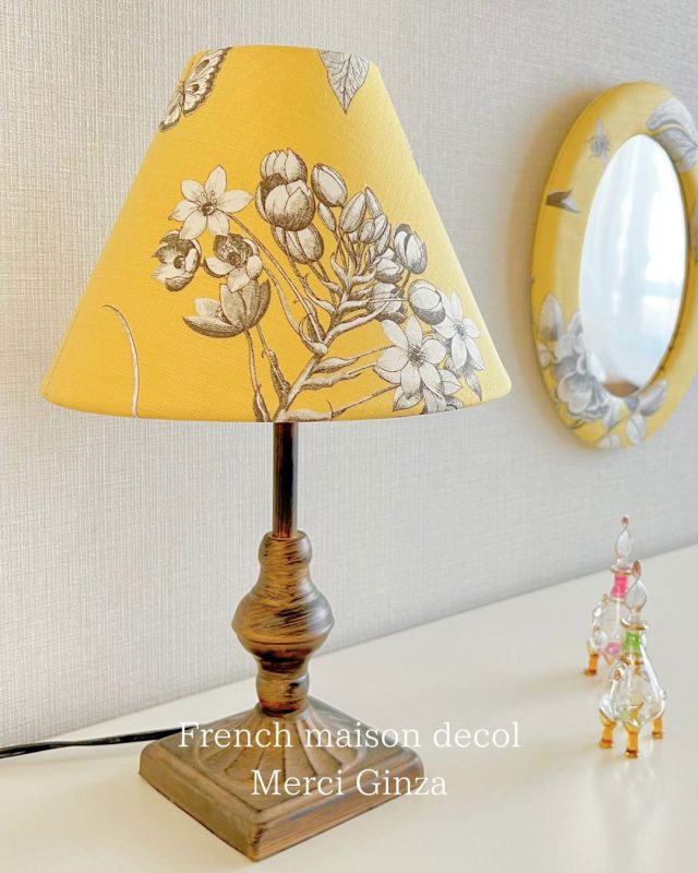 カルトナージュ　ランプ　銀座　フレンチメゾンデコール (1)